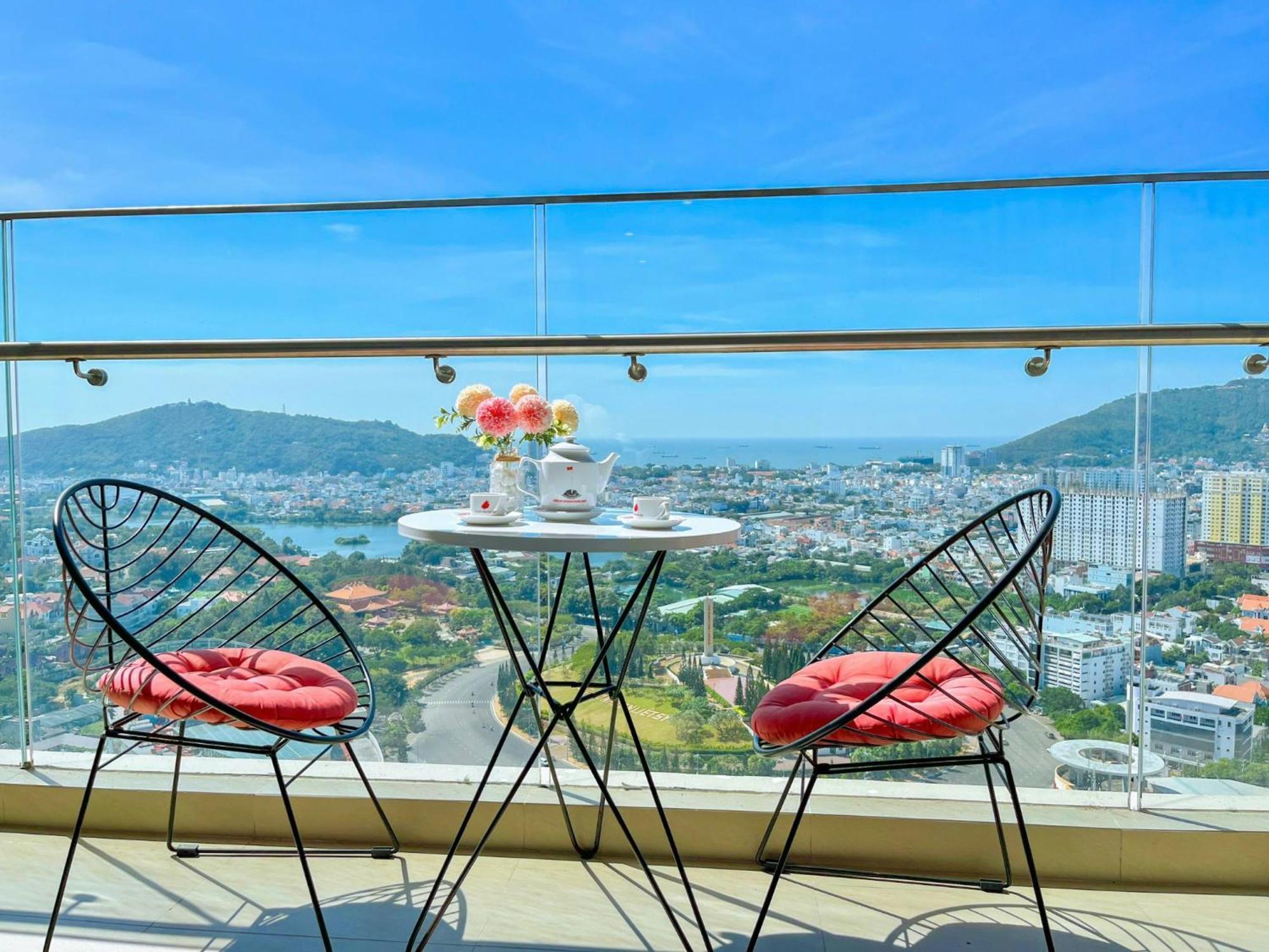 Căn Hộ The Sóng Vũng Tàu Hồ Bơi Vô Cực,Công Viên Nước Trẻ Em Miễn Phí-infinity Pool Free Ngoại thất bức ảnh