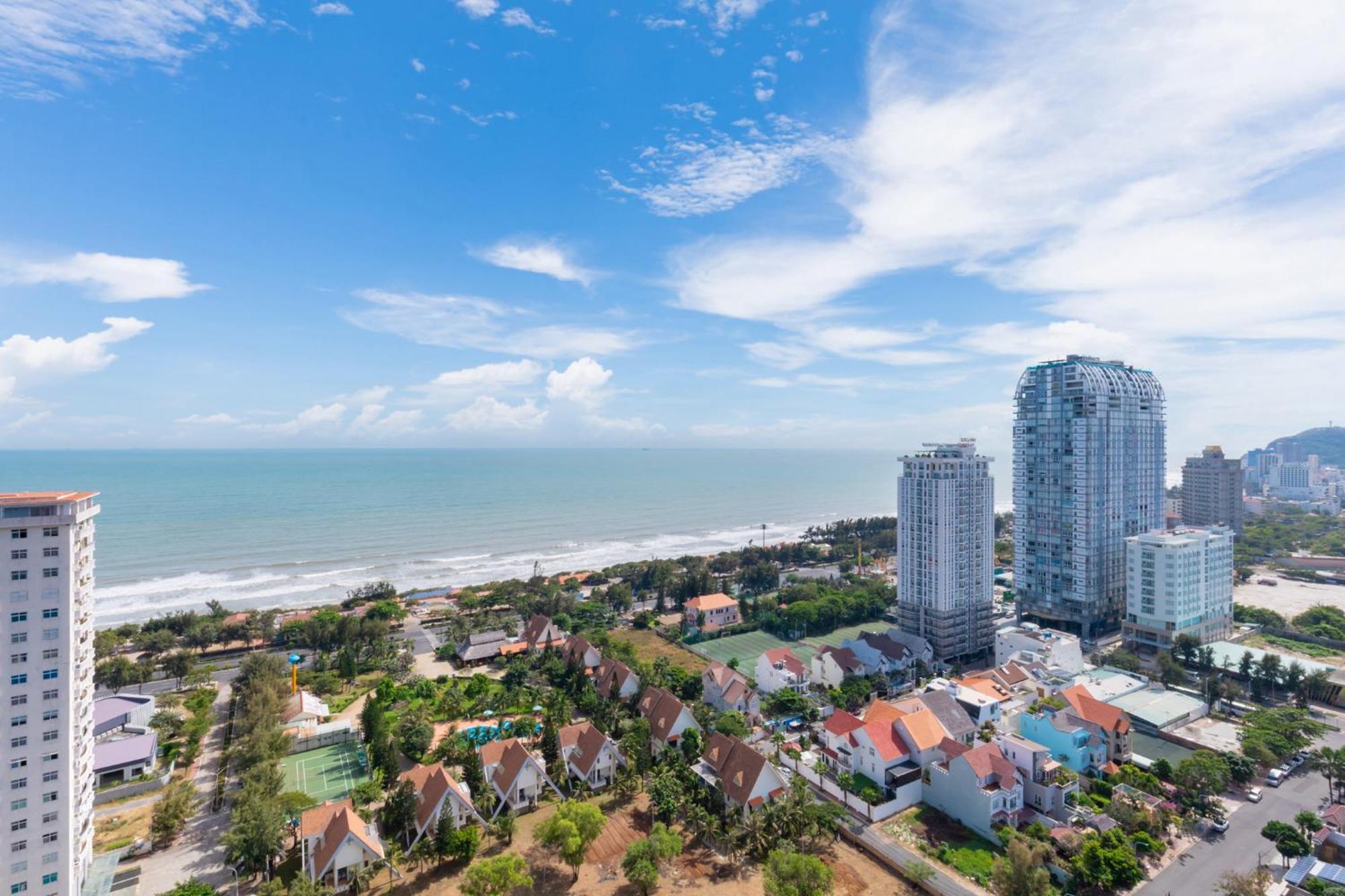 Căn Hộ The Sóng Vũng Tàu Hồ Bơi Vô Cực,Công Viên Nước Trẻ Em Miễn Phí-infinity Pool Free Ngoại thất bức ảnh